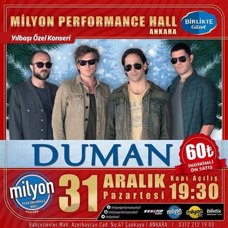 Milyon Performance Hall Yılbaşı 2019