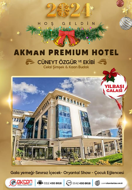 Akman Premium Hotel Yılbaşı 2024
