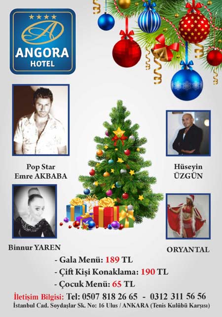 Angora Hotel Ankara Yılbaşı 2019