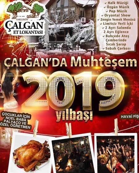 Çalgan Et Lokantası Çayyolu Yılbaşı Programı 2019