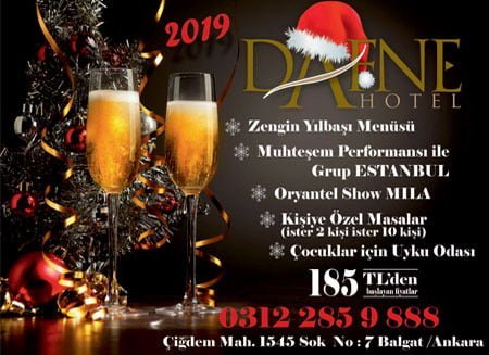 Dafne Hotel Yılbaşı Programı 2019