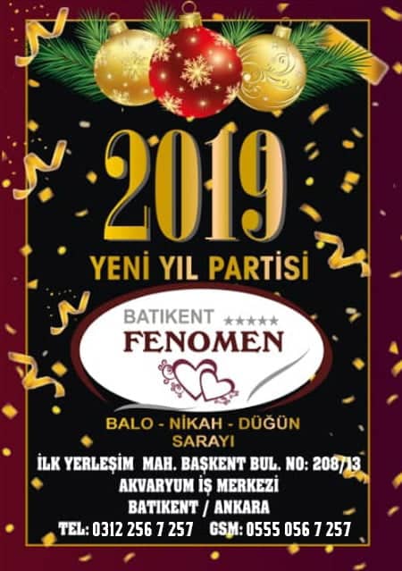 Batıkent Fenomen Yılbaşı Programı 2019