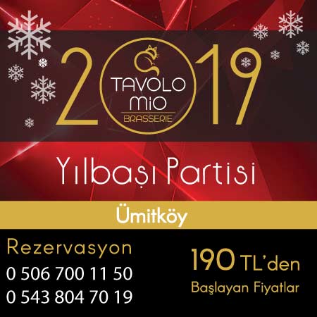 Tavolo Mio Brasserie Yılbaşı 2019