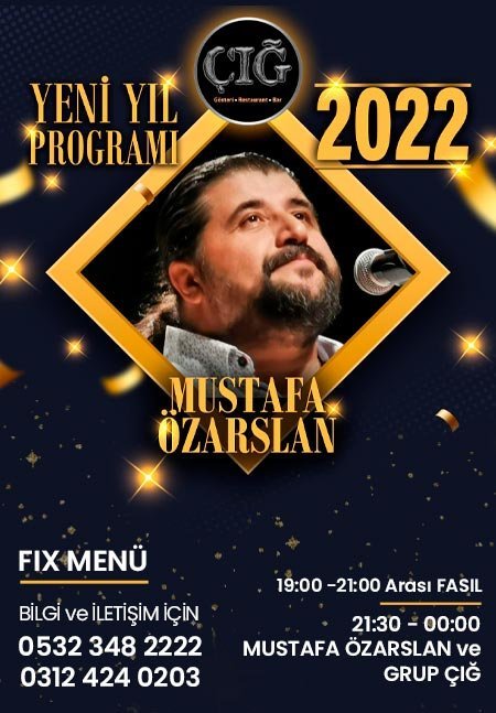 Çığ Gösteri Merkezi Yılbaşı 2022