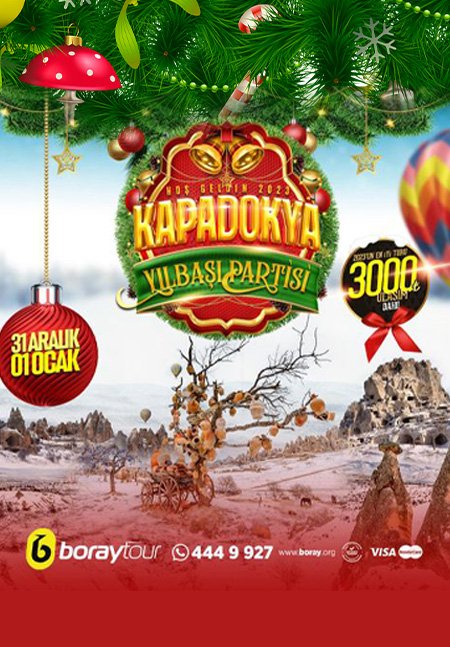 Ankara Çıkışlı Kapadokya 2023 Yılbaşı Programı