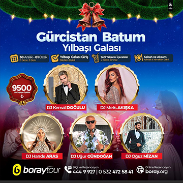 Ankara Çıkışlı Batum 2025 Yılbaşı Programı