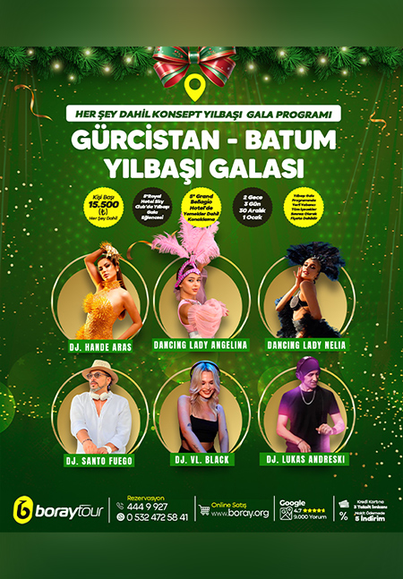 Ankara Çıkışlı Batum Yılbaşı Programı 2026