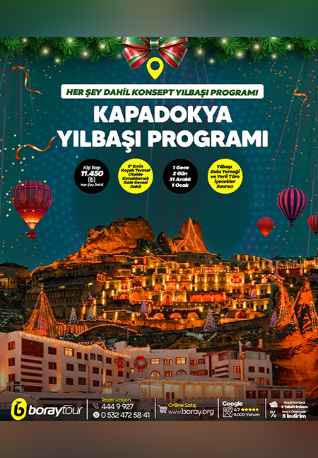 Ankara Çıkışlı Kapadokya Yılbaşı Programı 2026