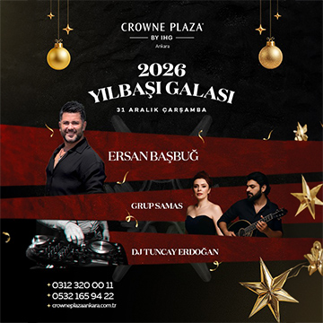 Crowne Plaza Ankara Yılbaşı 2026