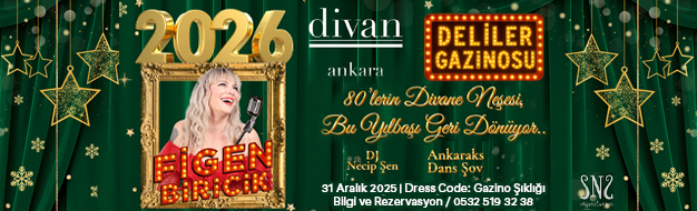 Divan Ankara 2026 Yılbaşı