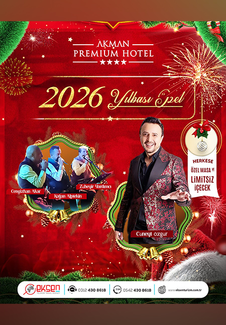 Akman Premium Hotel 2026 Yılbaşı Programı