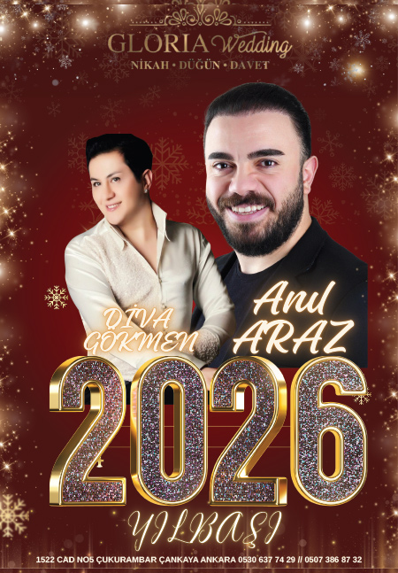 Gloria Wedding Plus Çukurambar 2026 Yılbaşı