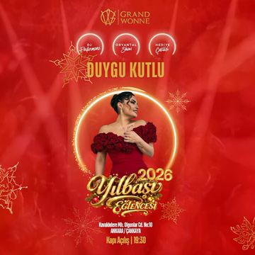 Grand Wonne Hotel Ankara Yılbaşı 2026