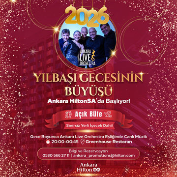 Ankara HiltonSA Yılbaşı 2026