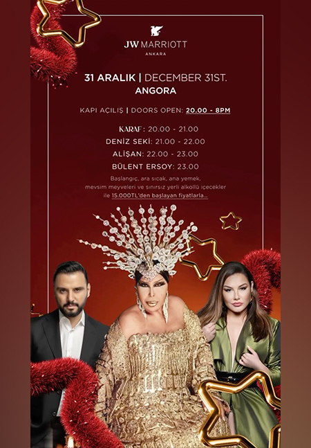 JW Marriott Ankara 2026 Yılbaşı