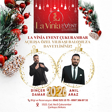 La Vinia Event Çukurambar Ankara Yılbaşı 2026