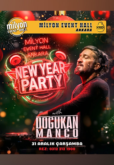 Milyon Event Hall Ankara 2026 Yılbaşı