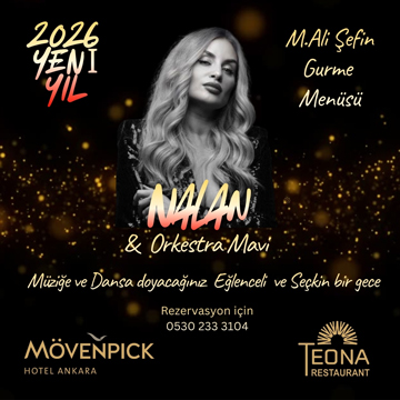 Mövenpick Hotel Ankara Yılbaşı Programı 2026