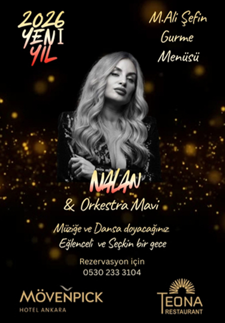 Mövenpick Hotel Ankara Yılbaşı Programı 2026