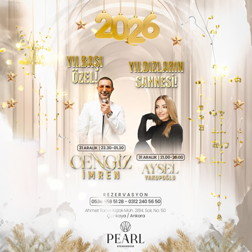 Pearl Steakhouse Ankara Yılbaşı 2026 Programı 