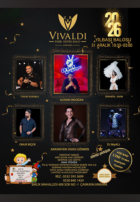 Vivaldi Park Hotel & Balo Yılbaşı 2026
